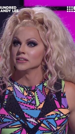 Courtney Act Instagram - I think I nailed it.
Tune into to @thehundredwithandylee Tuesday night after MAFS on @channel9 and @9now to see if I was right…
#TheHundredWithAndyLee