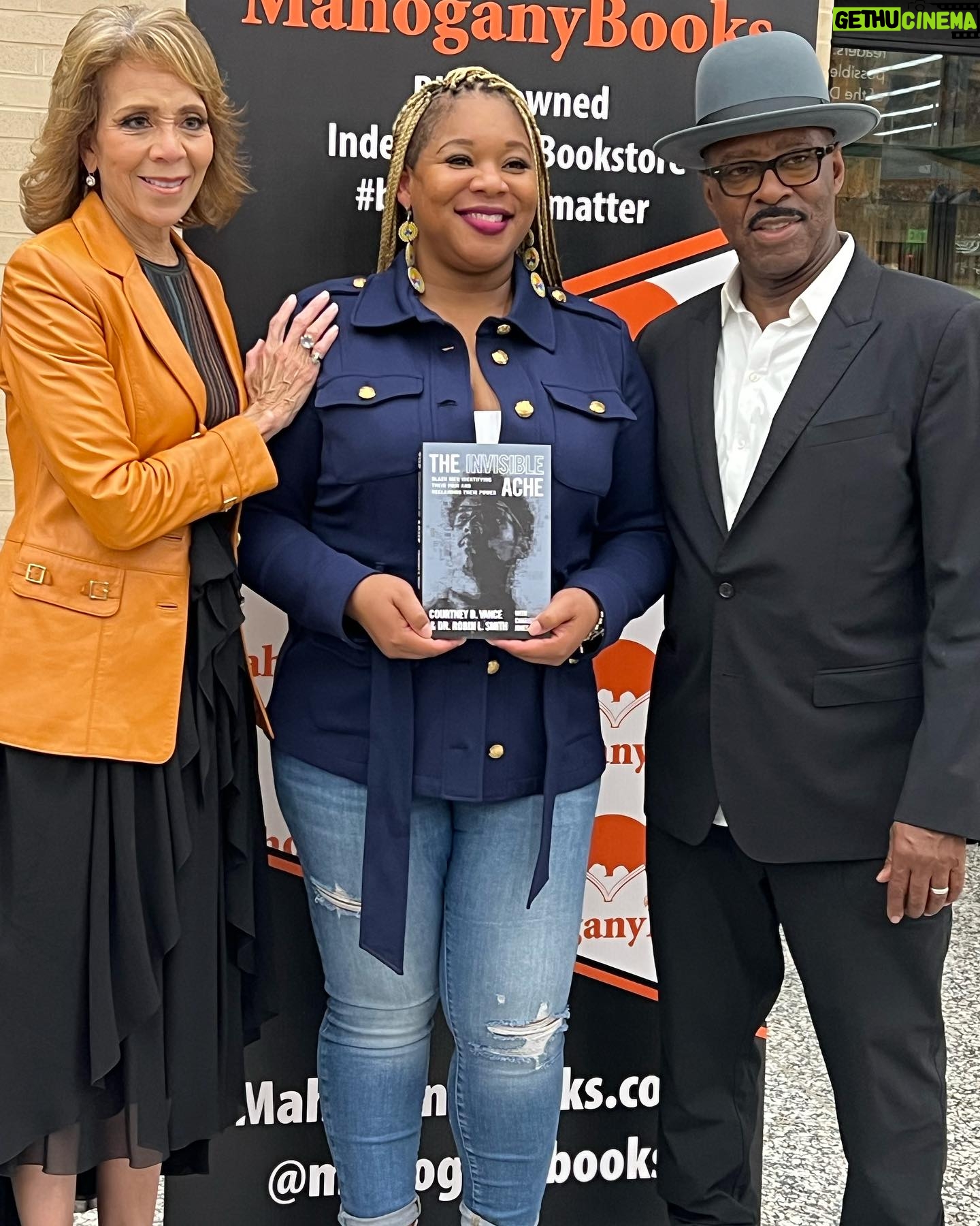 Courtney B. Vance - 622 Likes - Folks, we had a wonderful night in DC last night with @mahoganybooks and #MLKMemorialLibrary for our new book, The Invisible Ache! Today happens to be the 6th anniversary of my mother’s death from #ALS. Mrs. Leslie Vance was a proud librarian for over 30 years. So to have been in the library for this book, which speaks to my personal journey mental awareness and wellness which began when my dad died of suicide, was a beautiful way to honor both my mom and dad. So thank you DC for coming out! TONIGHT we celebrate Dr. Robin in her home city of Philadelphia at @EnonTab Church, free and open to the public at 6:30pm. Books will be available and we will sign them! Come on out! #InvisibleAcheBookTour