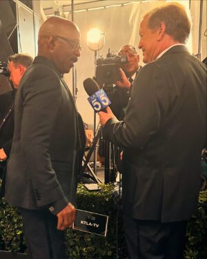 Courtney B. Vance Instagram - Very painful. @samontv was beloved by our family & will be missed. He ALWAYS took such good care of us on the red carpet. Sam, ‘Sweet angels sing thee to thy rest!’
