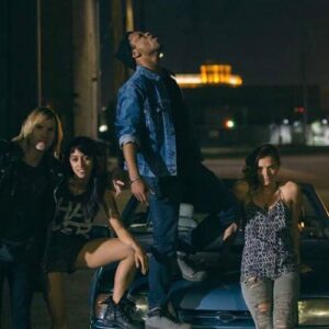 Courtney Bandeko Instagram - Who wouldn't wanna ride in a car with these homies? 
Photo by Marcelo Araujo for the movie ADOLESCENCE.