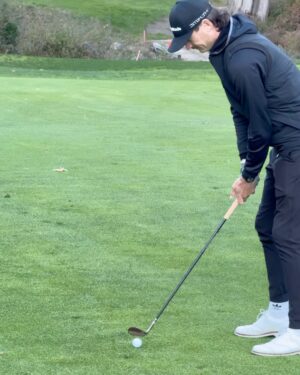 Craig McMorris Instagram - Great day for it. 
🐻 ⛳️=🤠

@mikeyciccarelli and I were lucky enough to play one of Canada's most beautiful courses with one of the kindest and most talented humans out there.  The slinger king!!!! @macbouchergolf thanks for hosting us and thanks for the fantastic day. 
📸 @tiffanigolfs