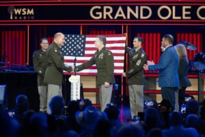 Craig Morgan Instagram - I’m excited to once again serve my country and be all I can be in hopes of encouraging others to be a part of something greater than ourselves. Thank you to the @opry, @usarec and everyone who helped make last Saturday night so special 🇺🇸