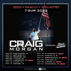 Craig Morgan Instagram - We’re kicking off the God Family Country Tour tomorrow in New Jersey! Tickets and VIP packages are still available so get them while you can. What city will I see you in? 🇺🇸