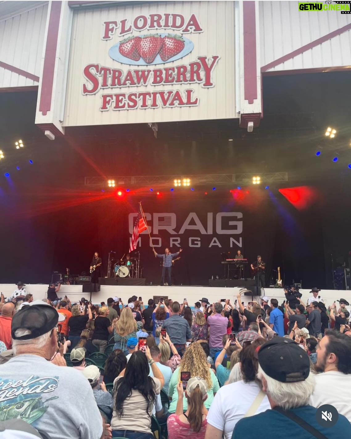 Craig Morgan - 1.1K Likes - Thank you to everyone who came out to the strawberry festival in Plant City FL last night now off to a day of turkey hunting and then a show at the Ranch in Ft Myers FL #countrymusic #country #florida
