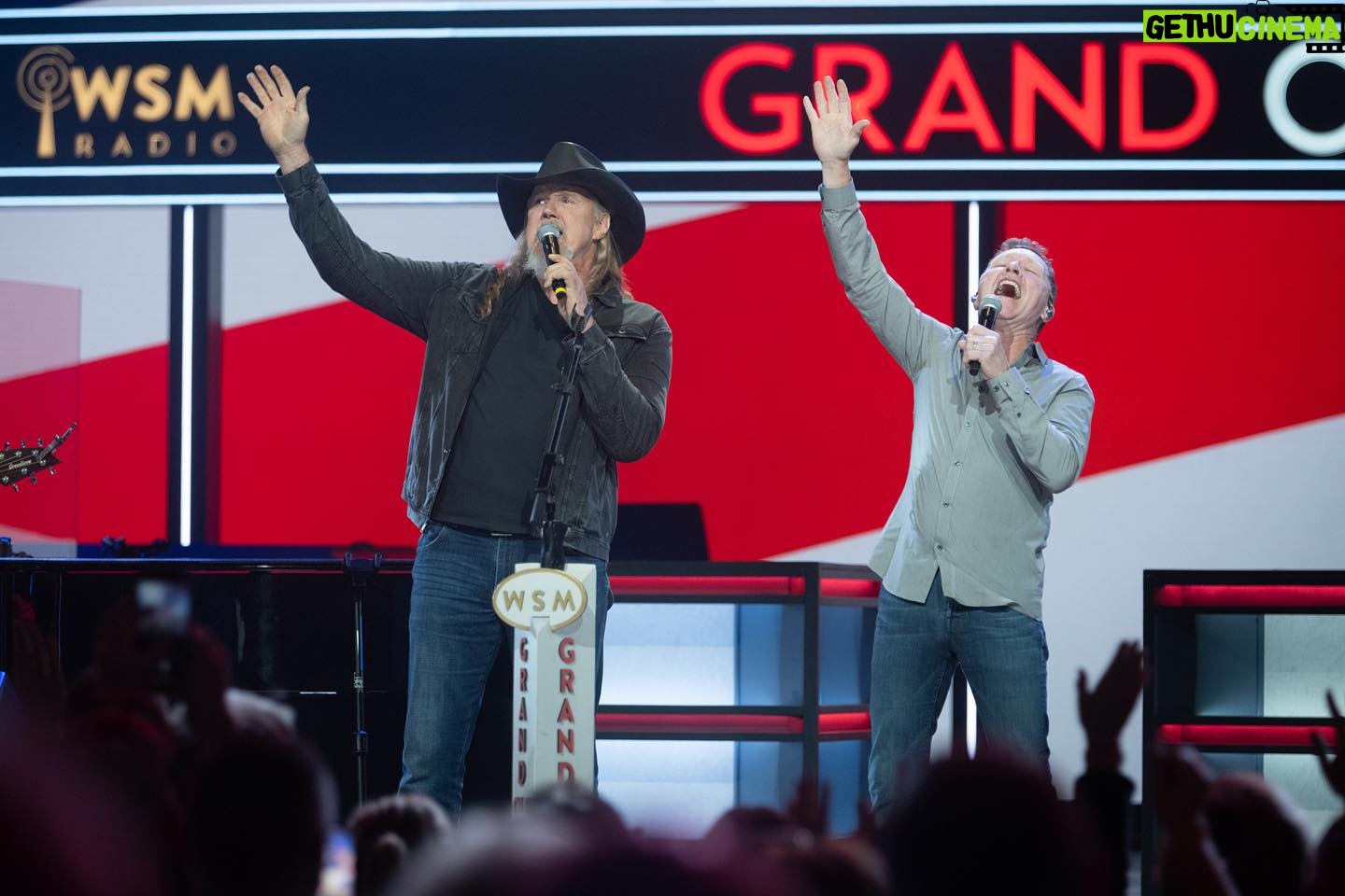 Craig Morgan - 3.3K Likes - Celebrating 15 years at the @opry with some good friends! Thank you to @jellyroll615, @traceadkins, @sixstringsoldiers and everyone else who joined us last night!