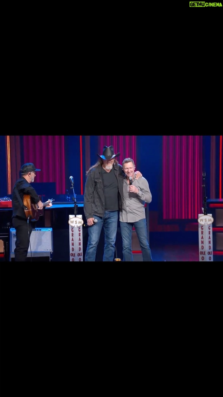 Craig Morgan - 3.1K Likes - @cmorganmusic 🤝 @traceadkins
Opry stars Craig Morgan and Trace Adkins perform “That Ain’t Gonna Be Me” as part of the Grand Ole Opry’s live broadcast on Friday, October 25th, 2023 celebrating Morgan’s 15th anniversary as an Opry member.