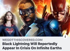 Cress Williams Instagram - You asked for it...you got it!!! #blacklightning #crisisoninfiniteearths #getlit