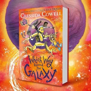 Cressida Cowell Instagram - Proud to announce the book birthday of my new book, #WhichWayRoundtheGalaxy, in which the O’Hero-Smith family have to use all of their magic powers to rescue this truly super-cute magical creature who needs to get back to its home across the Galaxy. 
Adventure and space travel, and funny, oh yes, (I am particularly keen on the scene where redoubtable baby Annipeck is accidentally left home alone to defend the house all on her own)
(ps And you don’t have to have read book one.)
#magicalGifts
#teleportationohyes
#whichwaytoanywhere
