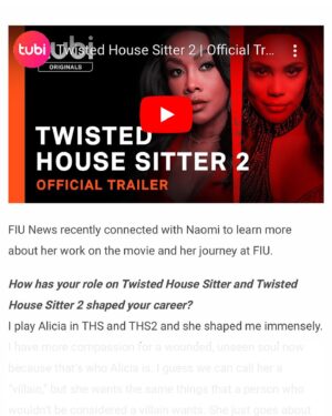 Crystal-Lee Naomi Instagram - I love my alma mater! Thank you FIU for sharing my news with my community that I’m so proud to be a part of! Thank you Joan & Zion for this write up and Zion you wrote a flawless piece! Link in bio to check out my interview on News.FIU.edu! 🐾💙💛 #SheHustlerSeason 
✍🏽 @_lifeofzy
🌐 @fiuinstagram 
🌐 @fiucarta 
🌐 @fiujournalism 
📷 @dr.selftape 
▫️
▫️
▫️
▫️
▫️
▫️
▫️
▫️
▫️
▫️
▫️
▫️
▫️
▫️
▫️
▫️
▫️
▫️

#fiu #fiunews #fiugrad #tubi #tubitv #vivicafox #vivicaafox #filmmaker #onset #setlife #bts #actorslife #actorsofig #actorsofinstagram #streaming #inspo #miamiinfluencer #filming #blackexcellence #sistasonbet #blackfilmmakers #blackfilms #movies #binge #bingewatch #miami #miamiactors #miamiactor #sobe