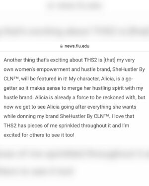 Crystal-Lee Naomi Instagram - I love my alma mater! Thank you FIU for sharing my news with my community that I’m so proud to be a part of! Thank you Joan & Zion for this write up and Zion you wrote a flawless piece! Link in bio to check out my interview on News.FIU.edu! 🐾💙💛 #SheHustlerSeason 
✍🏽 @_lifeofzy
🌐 @fiuinstagram 
🌐 @fiucarta 
🌐 @fiujournalism 
📷 @dr.selftape 
▫️
▫️
▫️
▫️
▫️
▫️
▫️
▫️
▫️
▫️
▫️
▫️
▫️
▫️
▫️
▫️
▫️
▫️

#fiu #fiunews #fiugrad #tubi #tubitv #vivicafox #vivicaafox #filmmaker #onset #setlife #bts #actorslife #actorsofig #actorsofinstagram #streaming #inspo #miamiinfluencer #filming #blackexcellence #sistasonbet #blackfilmmakers #blackfilms #movies #binge #bingewatch #miami #miamiactors #miamiactor #sobe