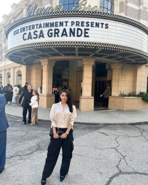 Cynthia Rodriguez Instagram - Amazon Freevee's "Casa Grande" premiere at Steven J. Ross Theatre on the Warner Bros. lot. #esxentertainment #casagrandefreevee