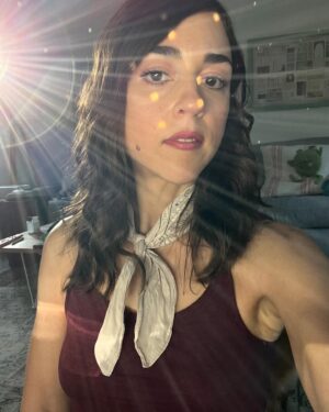 Cyrina Fiallo Instagram - Every day at around 6:18 pm, the sun shines through a window in my living room and hits the disco globe on my record stand, causing a kaleidoscope of lights all around. It has brought me the greatest joy for the last few weeks and I wanted to share this little piece of magic with you ✨🪩

✨

🪩

✨

🪩

#discoglobe #discolights #littlejoys #reflections #sunreflection #tinymoments #livingroomphotography #allofthelights