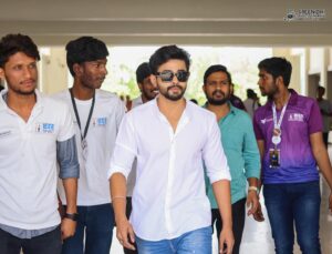 D Gautham Krishna Instagram - It’s always a nostalgic feeling to visit colleges and meet young crowd… ❤️
Soloboy at Adastra summit
 @ Sreenidhi Institute of Science and Technology
#gauthamkrishna #soloboy