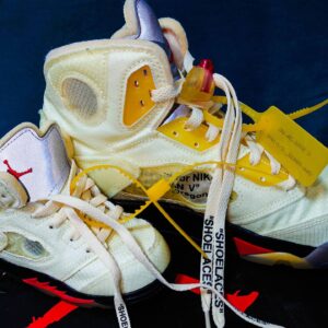 DJ LOVE Instagram - My son's shoes arrived

#aj5offwhite