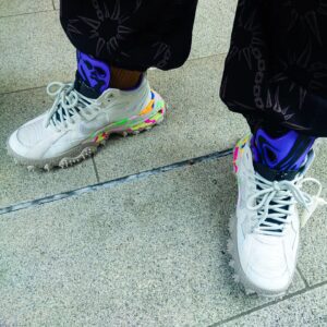 DJ LOVE Instagram - Today’s kicks!

#OffWhiteNikeAirTerraFormaSummitWhiteandPSYCHICPURPLE