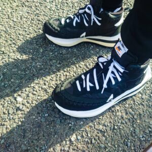 DJ LOVE Instagram - Yesterday’s kicks!

#nikejeanpaulgaultier 
#sacainike 
#sacai
