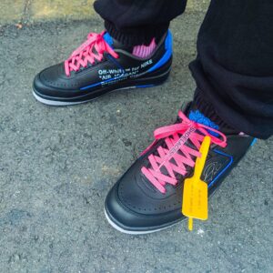 DJ LOVE Instagram - Today’s kicks!

#aj2lowoffwhite