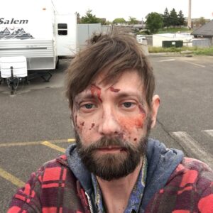 DJ Qualls Instagram - You should see the other guy. #nationalselfieday #znation