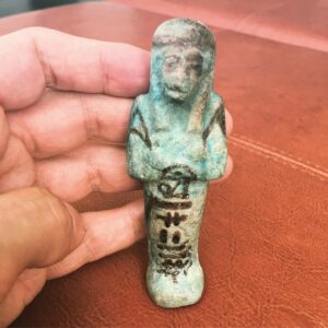 DJ Qualls Instagram - Old guys can still be sexy. It’s not Sunday, but here are two things that I love. Welcome to the family, little bronze seated Osiris, Egyptian 664-332 BC and little ushabti (it’s a burial figure) with hand painted hieroglyphics, Egyptian 1075-943 BC. Thanks, Gabe, these made my weekend. My episode of Hoarders is going to be the best one ever! #ancientegypt #thingsilove #art #arthistory #mypassion #antiquities #unemployed #shutupadam