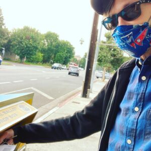 DJ Qualls Instagram - Voting is fun and has never been easier. You can do it from the comfort of your bed, in your pajamas with red, puffy eyes. It didn’t take long at all. Make sure you follow all the instructions. I’ve never filled in more perfectly round circles in my life. After you seal your ballot, look online. There’s a ballot drop off place near you. This one was 3 blocks from my house. If you choose to vote in person, there’s early voting to be had AND you have all of #november3rd to do it. Go ahead and vote! You’ll feel good about yourself and happy that you made your voice heard. Then you can go and watch the #dodgers play in the #worldseries at an outdoor bar with terrible, overpriced cocktails. #gododgers. Not to guilt you, fellow Americans, but there has never been a more important election in your lifetime and apathy is gross. Vote with your heart and for the country you want America to be. Personally, I think Donald Trump and the GOP are terrible for us; a bunch of racist homophobes who can’t separate church and state. I also know for a FACT they don’t want you to vote. How do I know this? Because they’ve launched a disinformation campaign to make citizens question the safety and fairness of our elections system. AND they’ve brought a bunch of lawsuits against states to try to make your vote not count. Look at what they tried to do in PA just now and in Texas trying to limit ballot drop off boxes. Sneaky hoes. And, let’s not forget Trump’s complete denial that Russia meddled in our 2016 election despite it being proven by US intelligence and now Russian AND Iran are doing it in 2020. I KNOW! It’s a lot of “ands.” All reasons why these tiresome, sneaky hoes gotta go. #votingissexy but not when I do it. #bidenharris2020 #dumptrump #modelsofinstagram PS Young people, this election has more of an impact on your life because you’ll be alive longer. Get out and show the oldsters you aren’t a bunch of kids. You’re young adults with valid opinions and concerns regarding the future of your country.