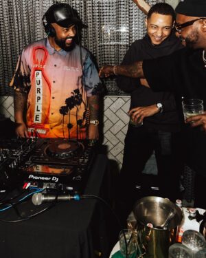 DJ Tay James Instagram - locked in!