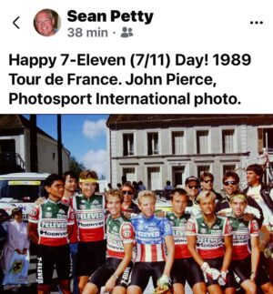 Dag Otto Lauritzen Instagram - Good old days  with Team 7/11
🚴‍♀️🚴‍♀️👍