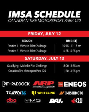 Daijiro Yoshihara Instagram - For the first and only time during the IMSA Michelin Pilot Challenge race calendar, we have a home-court advantage. 🏠

Montreal Motorsport Group (@mtlmtrsprtgrp) considers Canadian Tire Motorsport Park its stomping ground, a 2.459-mile, 10-turn clockwise circuit known for its dramatic elevation changes and as a former Formula 1 host from 1967 to 1977.

To say we have some unfinished business to attend to from Watkins Glen would be an understatement, but we still walked away from the IMPC mid-season race with one major accomplishment: sole possession of P5 in the championship.

@daiyoshihara’s focus has been unwavering since our last race weekend. He’s logged plenty of time on the simulator to acclimate to the circuit, as well as repetitive reps for executing the perfect driver change during time-sensitive pit stops.

@karlwittmer and the rest of the MMG camp were equally as excited to be on home soil. There’s an undeniable allure to racing on familiar territory with the Canadian flag waving from the grandstands. Wittmer was succinct in his weekend forecast: “Eyes on the prize.” Indeed, the prize is there for the taking.

The green flag drops at the Canadian Tire Motorsport Park 120 race on Saturday, July 13 from 1:20 PM to 3:25 PM ET with practice on Friday and qualifying preceding the two-hour contest.

Thank you to @arpbolts, @eneosusa, @turn14, @mishimoto, @_whiteline, and @dbausa for supporting Pit Paddock’s inaugural @imsa_racing Michelin Pilot Challenge campaign with Montreal Motorsport Group (MMG).

📸: @theghostofmozart
#PitandPaddock #MontrealMotorsportGroup #IMSA #IMPC #FL5 #Motorsport #DaiYoshihara #KarlWittmer #CTMP #CanadianTireMotorsportPark