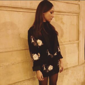 Dajana Roncione Instagram - Thanks @undercover_lab  #parisfashionshow #jaketundercover