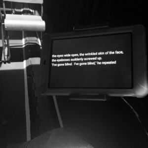 Dajana Roncione Instagram - Blindness is a book I reread during one of the many quarantines this year. Today I went to the theater to hear this incredible story adapted by Simon Stephens as a sound installation, read by Juliet Stevenson .. It was deeply moving and I felt something coming back to life. .. I trust and support the theatre .  #josesaramagoblindness @oxfordplayhouse
