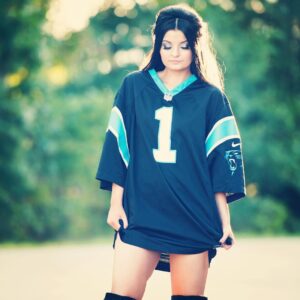 Dakota Hood Instagram - Is it football season yet?💙🏈