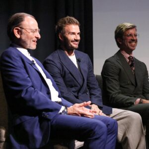 Dale Moss Instagram - Surreal night kicking it with of the greatest athletes of all time @davidbeckham !

Grateful for the chance to chat and hear some personal stories about his incredible journey!

Something I’ll never forget. 

🎞️: @cinemasociety 
📷 : @matteoprandoni