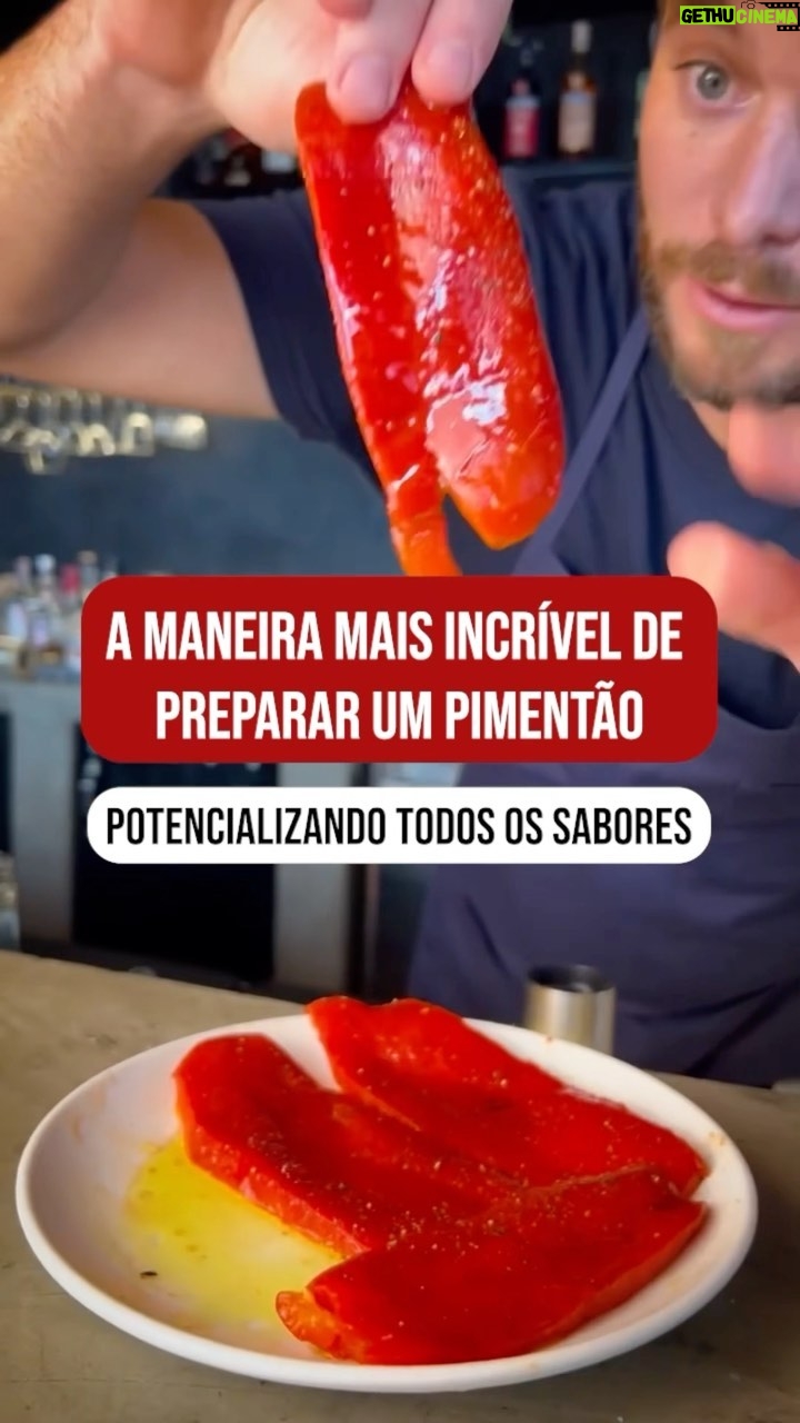 Dalton Rangel - 1.1K Likes - Já provou um pimentão dessa forma? Te garanto que fica muito doce!