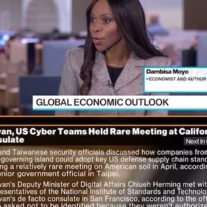 Dambisa Moyo Instagram - Talking AI, growth & the pressing challenges our economies face with @flacqua on @bloomberg this morning.

#DambisaMoyo