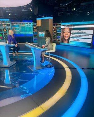 Dambisa Moyo Instagram - Talking AI, growth & the pressing challenges our economies face with @flacqua on @bloomberg this morning.

#DambisaMoyo