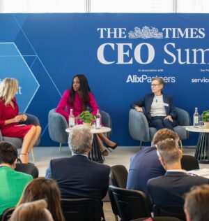 Dambisa Moyo Instagram - Great to speak at the #TimesCEOSummit on the UK labour market and its future trajectory.

Happy to join other speakers: UK Prime Minister @rishisunakmp, @keirstarmer, and Chanel CEO @leenanairhr.

Thank you @thetimes for hosting such a thought-provoking and insightful event.

#DambisaMoyo