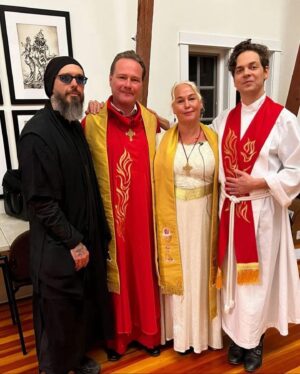 Damien Echols Instagram - Last autumn I did a retreat with @sophiatemplet and @alkemiskaakademin and it was by far my favorite gathering that I’ve ever taken part in. It created an amazing life long memory for me. We decided to do it again this year. If you want to join us, you can find the link in my bio. Seats are limited. And as always - thank you so much for your support!
Join us once again in New York's beautiful Hudson Valley for an immersive and enlightening retreat dedicated to exploring the profound concept of the Body of Light. This unique event offers a rare opportunity to delve deep into ancient wisdom, techniques and practices guided by experienced practitioners and scholars of the Western Mysteries.

The concept of the Body of Light is a universal theme in all great spiritual traditions. In Christianity, St. Paul describes it as the resurrection body which has the capacity to transcend earthly existence. This idea is mirrored in the Egyptian Ka and Ba, the famous Philosopher's Stone of the Alchemists, the Kabbalistic Merkabah, Tibetan Buddhism's "Rainbow Body," and Taoism's "Immortal Body." Across these traditions, the Body of Light represents a higher state of being, unbound by the constraints of physical existence.

At this retreat, you will learn foundational and advanced practices for cultivating the Body of Light, guided by experts in Alchemy, Hermeticism and Theurgy. Experience transformative rituals, ceremonies and practices that connect you with higher states, facilitating profound personal and spiritual growth.
LOCATION
Mulder Chapel
62 Warwick Center Rd
Warwick, NY 10990
DATE & TIME
November 1-3, 2024