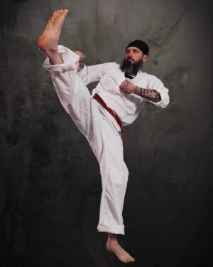 Damien Echols Instagram - “Training isn’t just for physical strength. It forges a resolute spirit that can vanquish the self.”
- Mas Oyama -

One of the things we’ve been talking about on Patreon lately is karate as a spiritual path - just like Tai Chi or Qi Gong. The two things common to spiritual paths or traditions are:
1 - Aligning the individual Will with the Universal Will and 
2 - obtaining spiritual sustenance. Literally feeding the soul, in order to strengthen it and crystallize the energy system so that it becomes a vehicle for consciousness beyond the death of the physical body.  And karate is a tradition which embodies both of these things. When you look at certain forms - like Bassai of Naihanci Cho Dan - you see that both begin by drawing in chi/spiritual energy - and expelling stagnation.
Karate is usually looked at in the west as just being a form of self defense…but it’s so, so much more than that. It is a rich tradition of spiritual development and a practice which can help us reach our full potential in this lifetime. 
If you want to join us for livestreams where we discuss this and many other connected topics - you can find the link in my bio. And if you’re already there - just want to say thank you for the love and support of my work. I appreciate it more than I can articulate.#tangsoodo