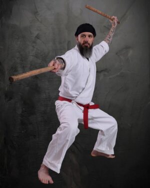 Damien Echols Instagram - The virtues of Tang Soo So
(Excerpt from essay)

When people think of Tang Soo Do, they usually think only of the external, martial aspects of it. But there’s actually far, far more to this art and practice than simply knowing how to defend yourself. Tang Soo Do is a path of self development. It’s a tradition that focuses on the refinement and cultivation of our entire being and provides a framework that allows us to reach our highest potential. It is an alchemical process through which we become something more exalted.
It not only helps us to develop physical strength, discipline, and will power….but also aids in cultivating an awareness of our internal world and energy system. Through it we learn to strengthen our chi, or life force energy.
Good health, peace, happiness, and self mastery are just some of the side effects of our journey on the path of Tang Soo Do.
If you’re interested in magick, meditation, and martial arts you can join me in livestreams on patreon - link in bio. And if you’re already there - thank you so much for supporting my work. It is greatly appreciated.
(Pic from our school promotional poster)
#tangsoodo
#karate