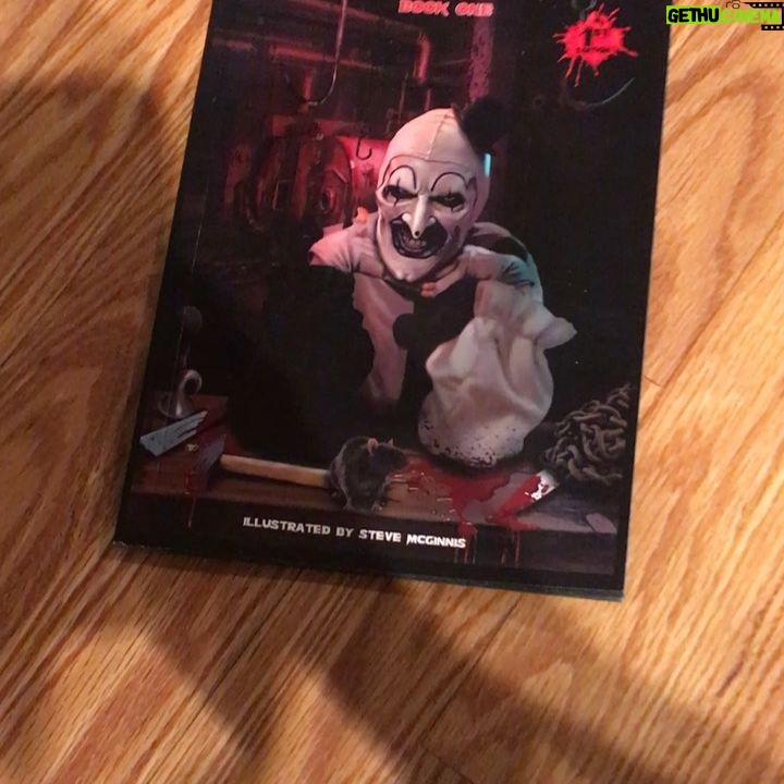 Damien Leone - 2.9K Likes - Terrifier graphic novel! Issue 1 of 3 available now 🔥🔥 Available signed by myself and @davidhowardthornton. Amazing artwork by @stevehorrorart. A lot of love and care went into making this very kickass! 🙏🏻 Order now at the Terrifier shop! Link in bio. #terrifier #comic #comics #graphicnovel #terrifier2