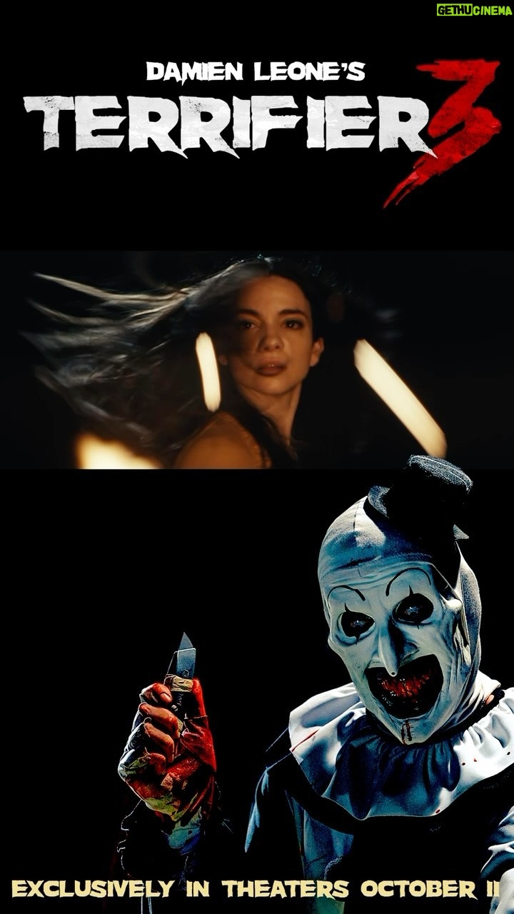 Damien Leone - 30.6K Likes - Christmas comes early in @damien_leone‘s Terrifier 3, only in theaters October 11, 2024.