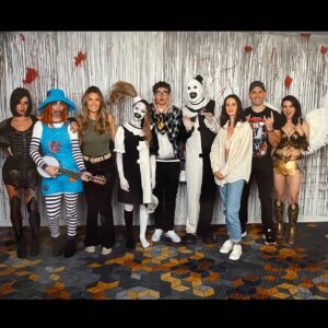 Damien Leone Instagram - To say this was an amazing year is an understatement. Truly blessed and grateful to be friends with so many wonderful humans 🙏❤️🤡 #terrifam #terrifier #terrifier2  #joy