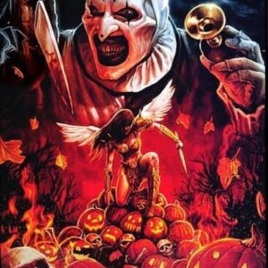 Damien Leone Instagram - So this IS the OFFICIAL poster for Terrifier 2! 🔥🔥 HOWEVER, this is a leaked low res version that was taken from our idiegogo campaign video. We have not released an official hi res still yet because people rip things from the internet too quickly and sell them illegally unfortunately. But since this has already been circulating for a while, we might as well own it. The official hi res poster will be released in the near future and it is 🔥🔥🔥🔥🔥🔥🔥 artwork by the amazing @samhain1992 👊🏻👊🏻 #terrifier #terrifier2 #arttheclown #poster #hesback #sienna #killer #killerartwork #art #artist #badass