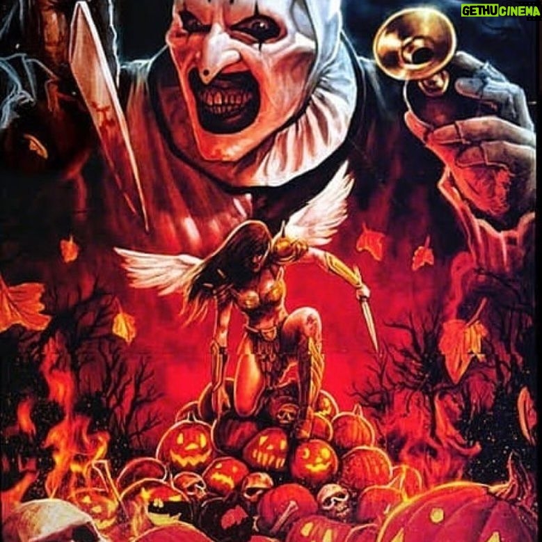 Damien Leone - 3.6K Likes - So this IS the OFFICIAL poster for Terrifier 2! 🔥🔥 HOWEVER, this is a leaked low res version that was taken from our idiegogo campaign video. We have not released an official hi res still yet because people rip things from the internet too quickly and sell them illegally unfortunately. But since this has already been circulating for a while, we might as well own it. The official hi res poster will be released in the near future and it is 🔥🔥🔥🔥🔥🔥🔥 artwork by the amazing @samhain1992 👊🏻👊🏻 #terrifier #terrifier2 #arttheclown #poster #hesback #sienna #killer #killerartwork #art #artist #badass