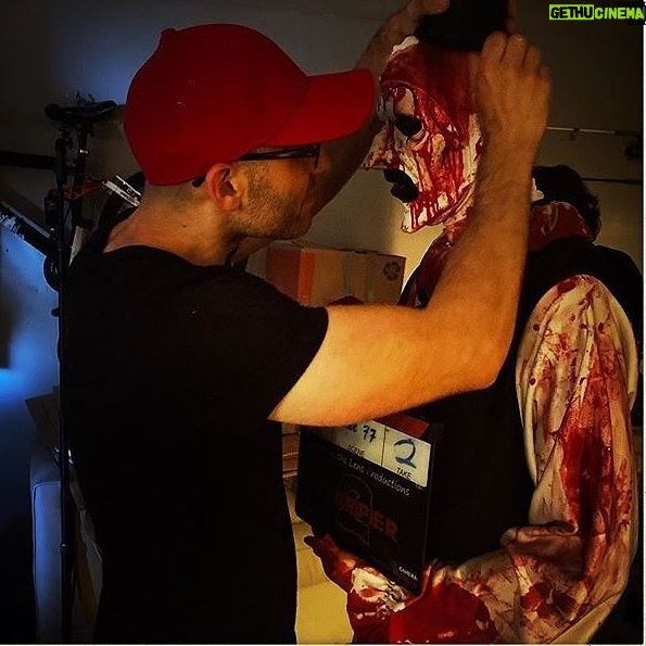 Damien Leone - 3.6K Likes - That fuckin’ hat — Love the pic! @thesahshow 🔥🤘🏻#terrifier2 #arttheclown #terrifier #blood #bloody #horror #slasher