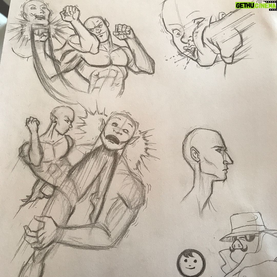 Damon Wayans Jr. - 8.7K Likes - Skiggity sketches ✍🏾 I wanna take a figure drawing class. Get my anatomy game up.