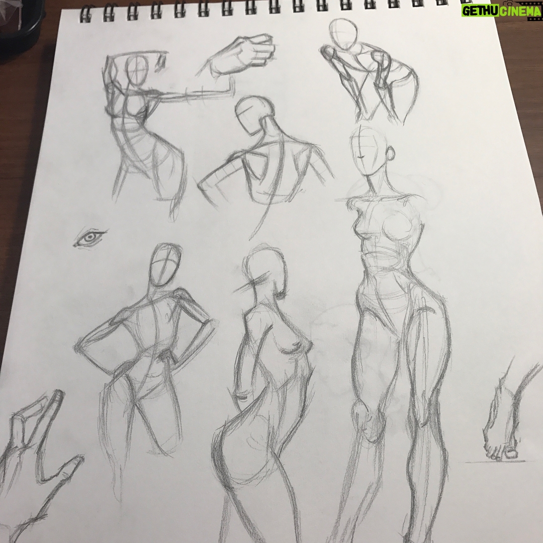 Damon Wayans Jr. - 7.1K Likes - Skiggity sketches of some humans with some breastes ✍🏾 Can't wait to be good enough to make a comic book. 😎
Going to draw every day for the rest of the year.