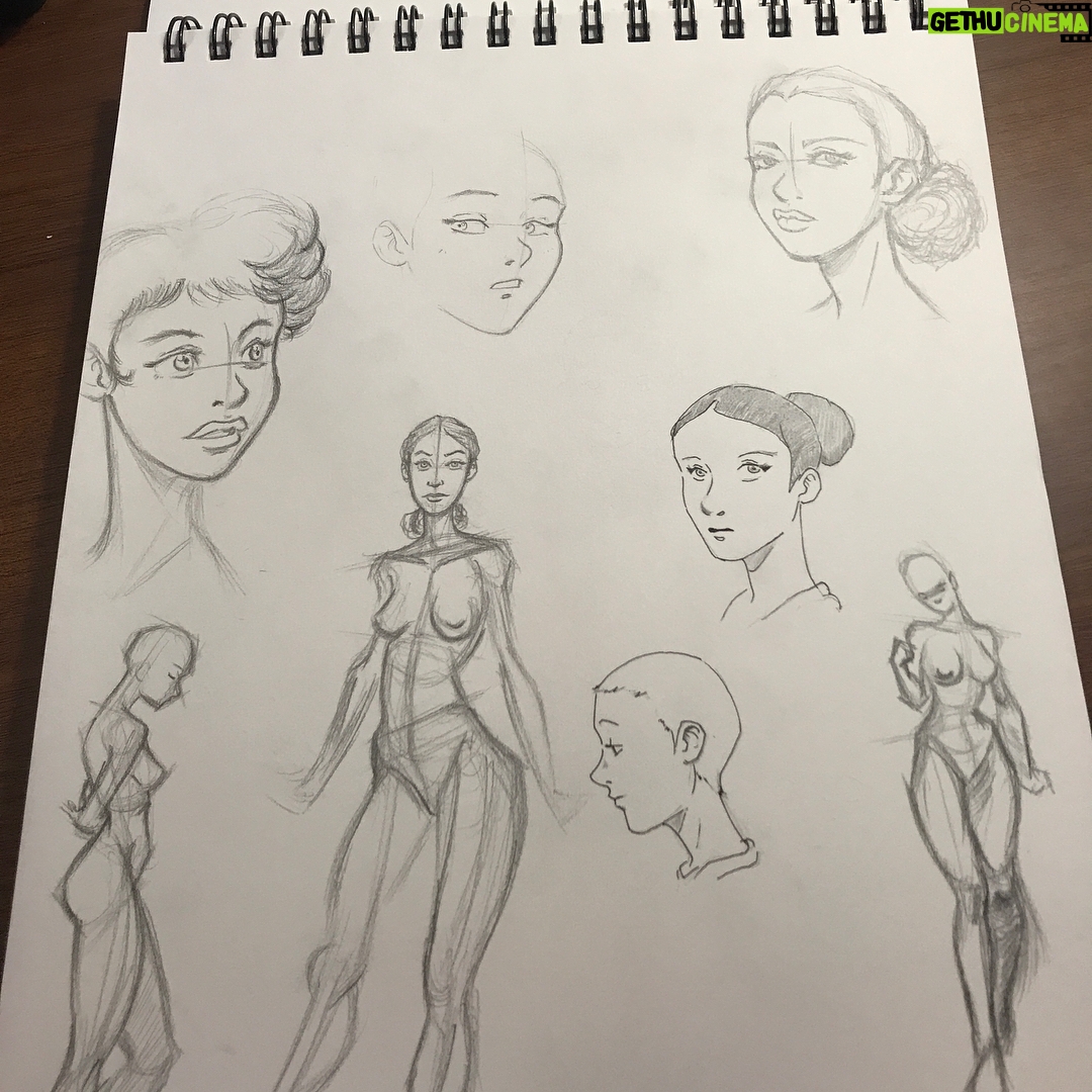 Damon Wayans Jr. - 7.1K Likes - Skiggity sketches of some humans with some breastes ✍🏾 Can't wait to be good enough to make a comic book. 😎
Going to draw every day for the rest of the year.