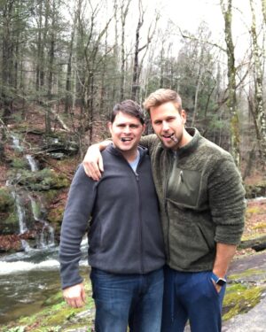 Dan Amboyer Instagram - 16 years together, today. 🫶✨ (Anyone have the math on how many years that is in ‘gay years?’ 😂)