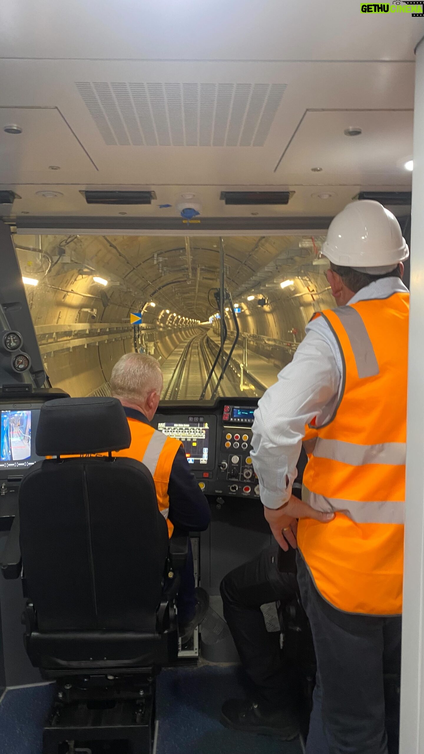 Dan Andrews - 6K Likes - Victorian-made trains, in a Victorian-made tunnel. It doesn’t get better than that.