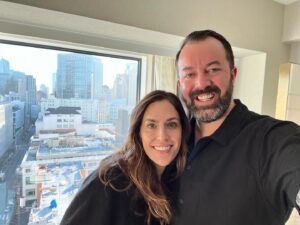 Dan Cummins Instagram - Happy 40th Birthday, baby!! I'm lucky to be married to the most beautiful, kind, funny, hardworking, smart, nurturing, supportive, adventurous girl in the world ❤️ 

I look forward to another decade of a lot more selfies in a lot more places. You're the best, Lynze Cummins! I wouldn't want to keep choosing the roads less traveled with anyone else!